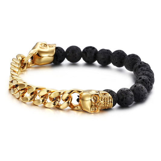 Alchemy Skull Bracelet - Creepy Goth