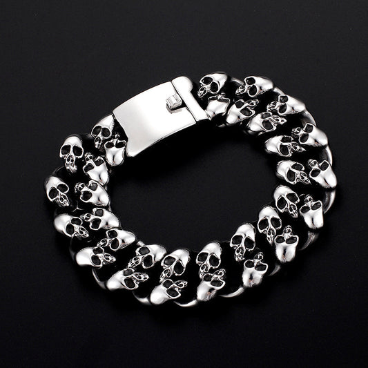 Spectral Skull Bracelet