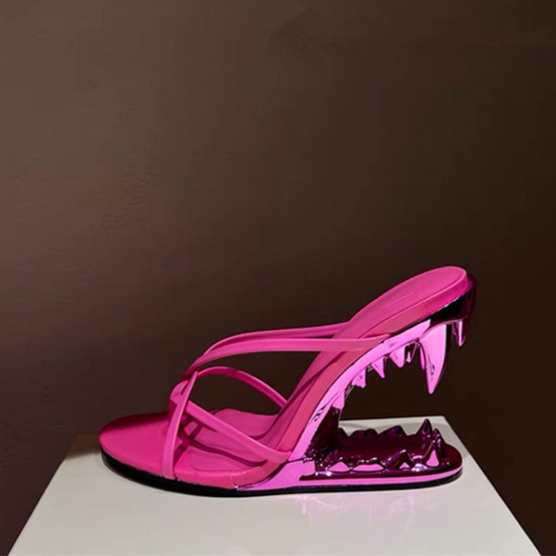 Mordre Heels - alternate view, shown with a person (5 of 5)