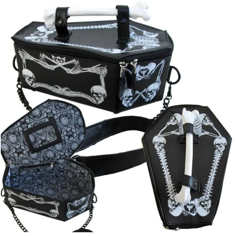 Ango Coffin Skeleton Bag