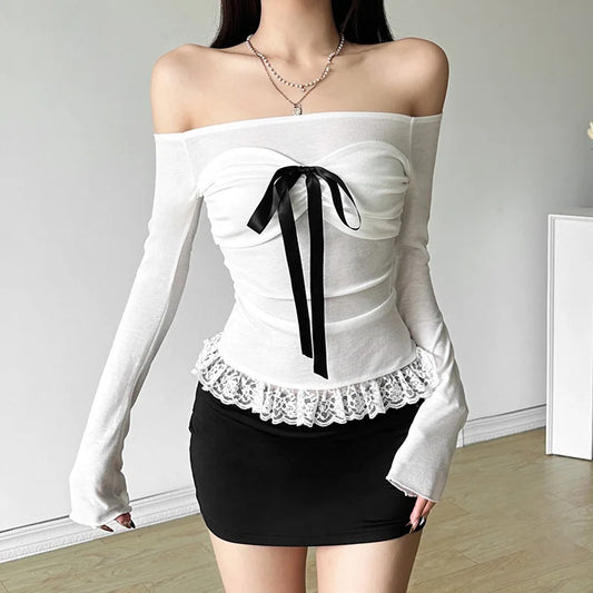 White Blouse Top