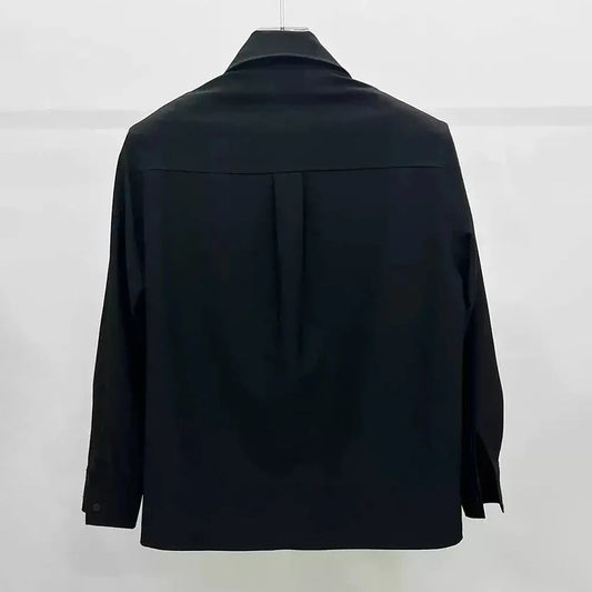 Gothic Chain Black Shirt
