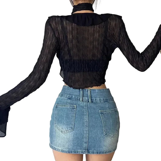 Lace Blouse Top