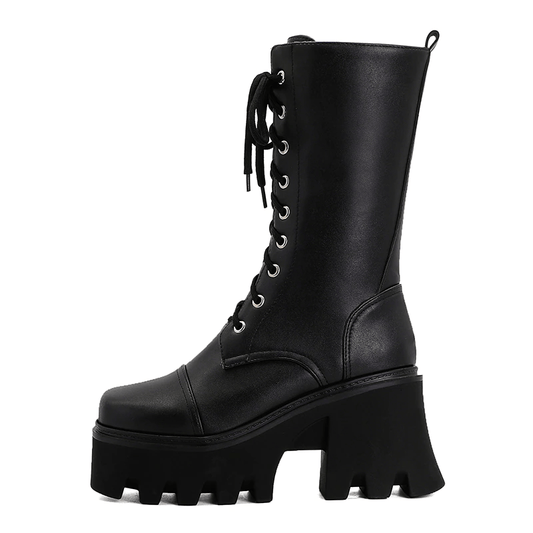 Aphelios Lace-Up Boots