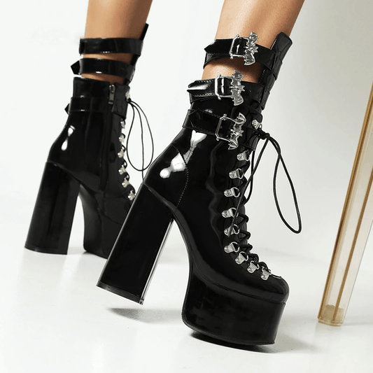 Bloody Path Platform Boots