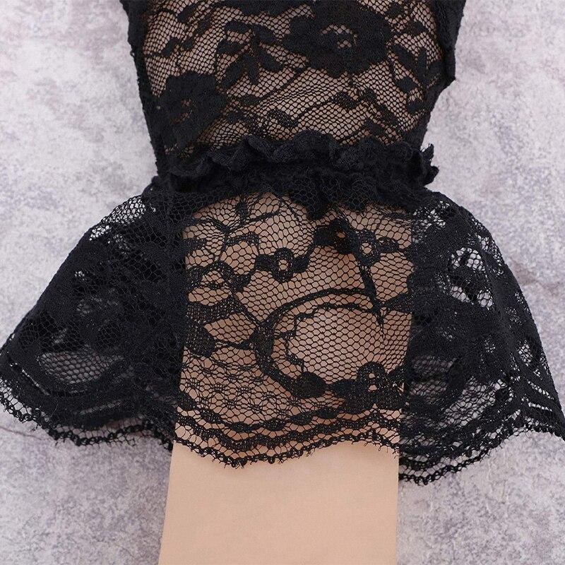 Floral Pattern Gloves