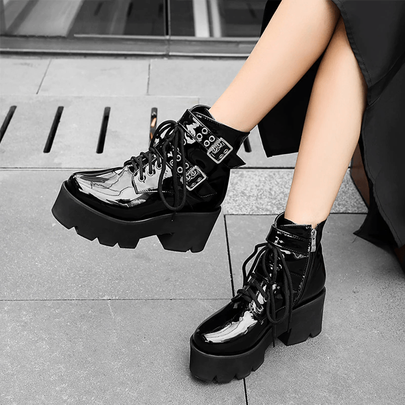 Mystic Path Round Toe Boots
