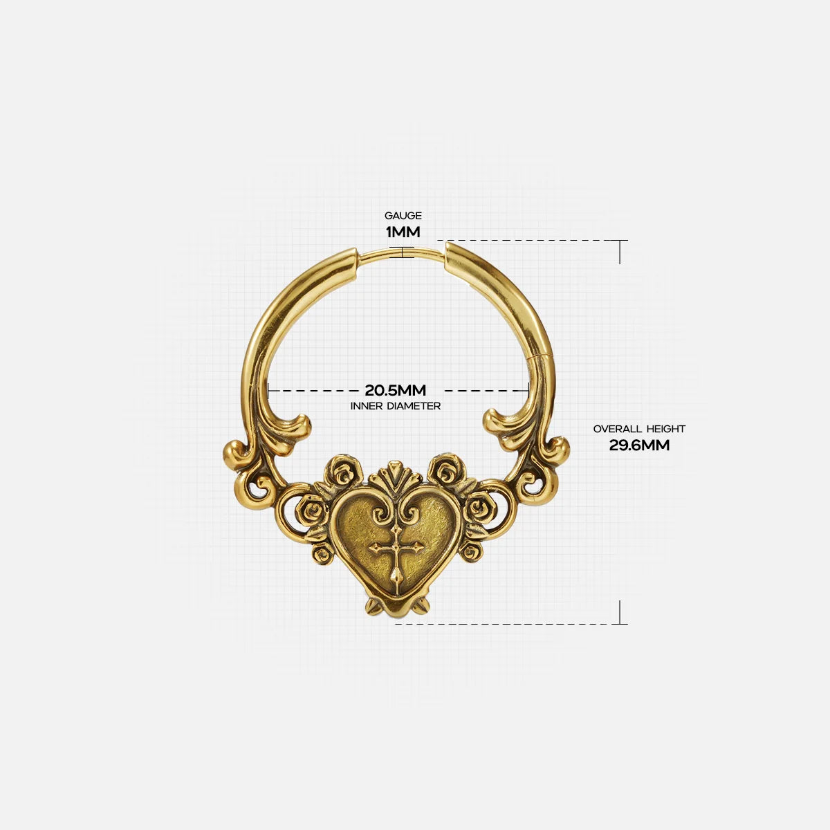 ORNATE AFFECTION EARRINGS