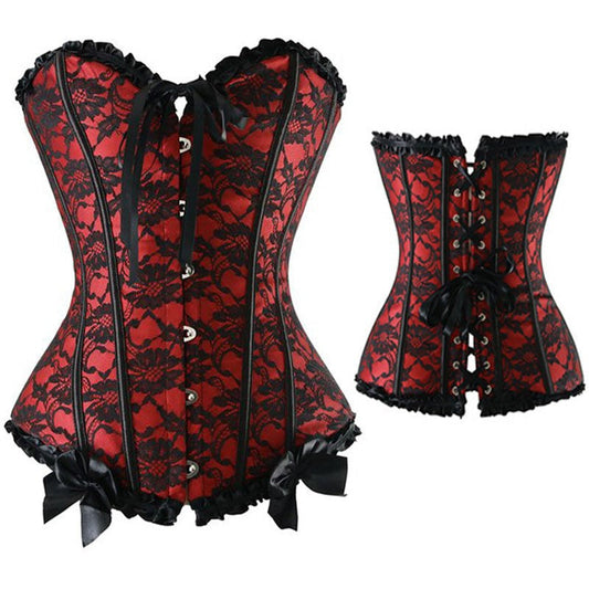 Lilith Bloodlace Corset - Creepy Goth
