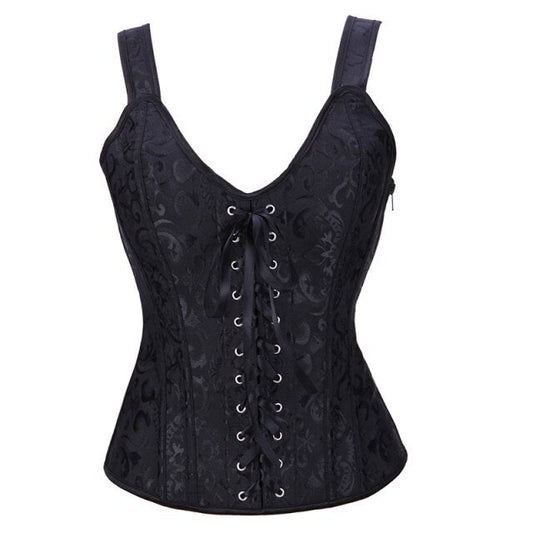 Thalia Dominion Corset - Creepy Goth