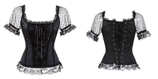 Corvina Ravenbind lace corset