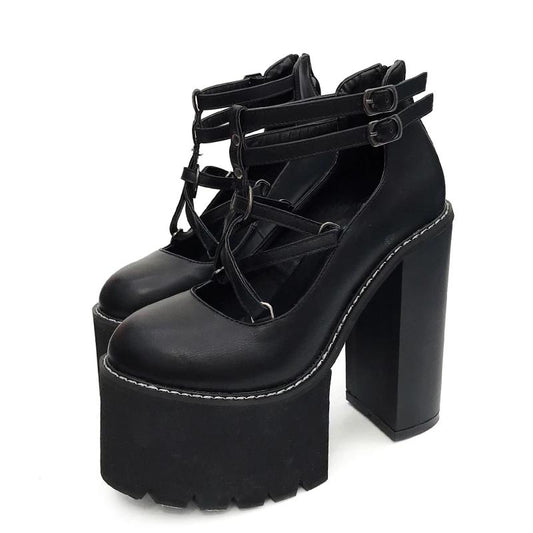 Chunky Devil Doll Sandals