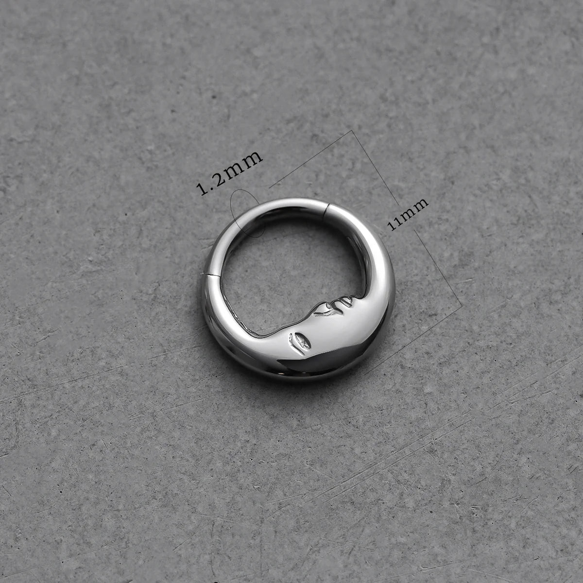 SERENE FACE TITANIUM CLICKER