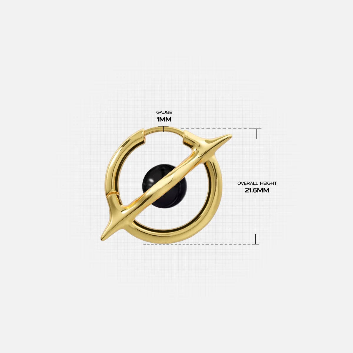 STELLAR AXIS EARRINGS