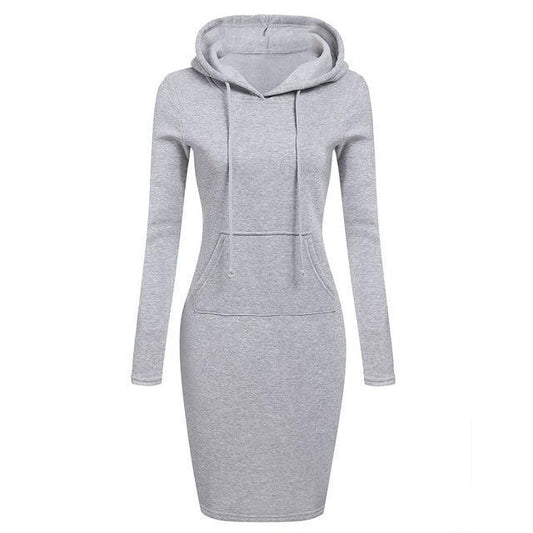 Gothic Hoodie Dress - alternate studio view (2 of 3)