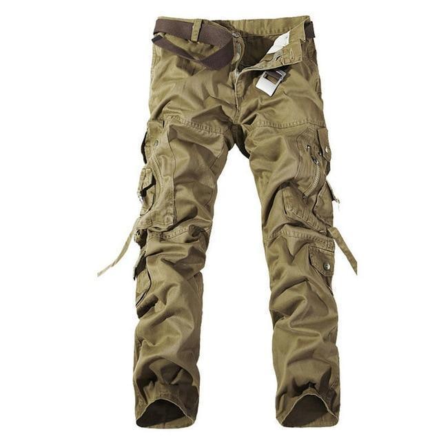 Men's Casual Pants - alternate view, shown with a person (4 of 4)