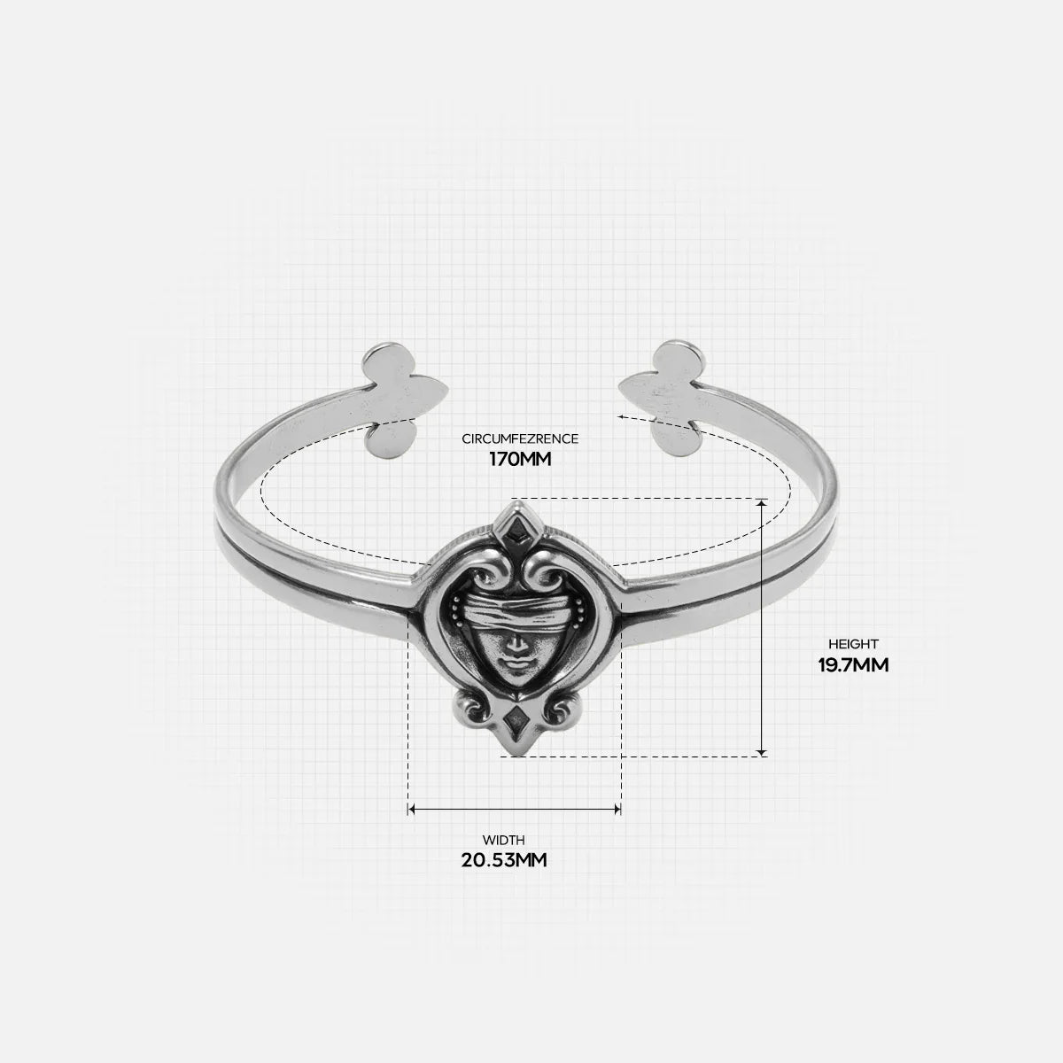 VEILED SEER CUFF BRACELET