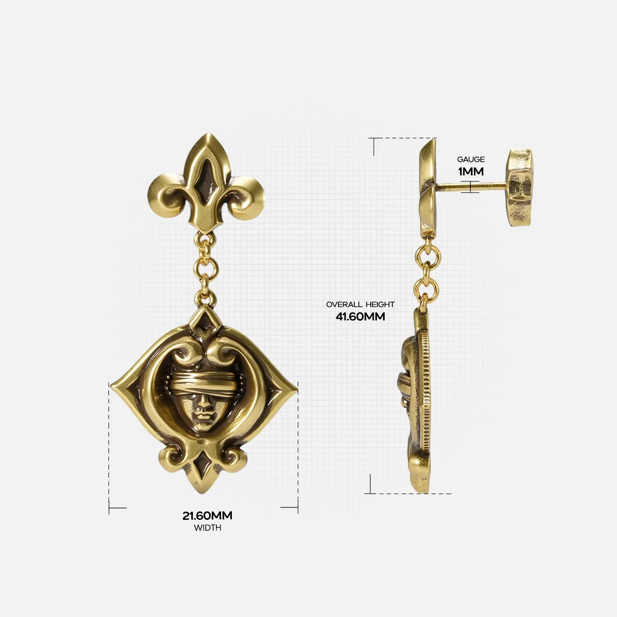 VEILED SEER EARRINGS