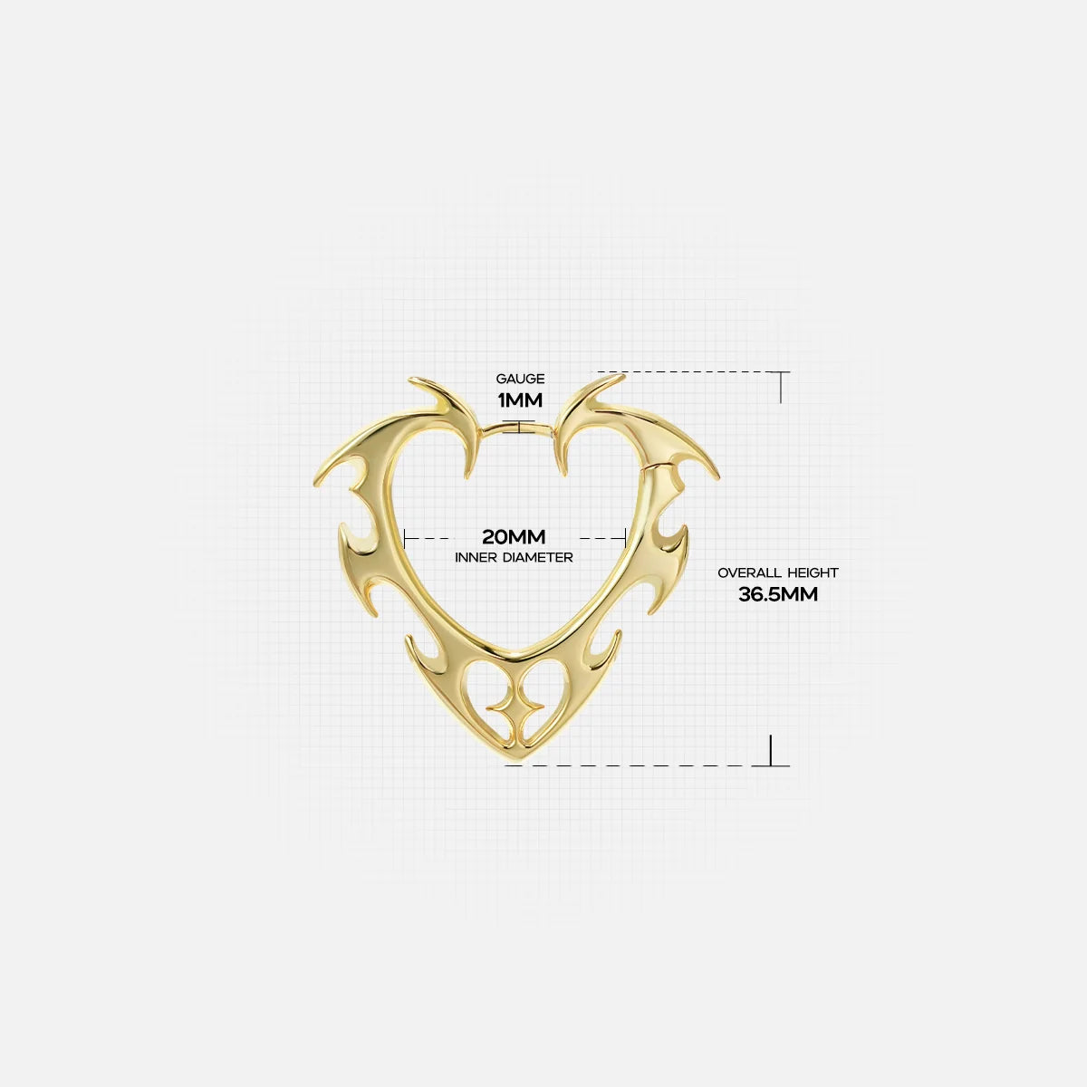 WILD HEART EARRINGS