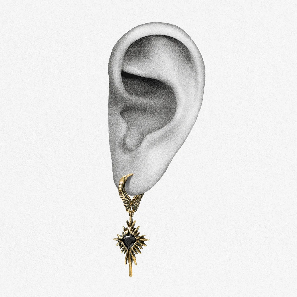 WINGED HEARTBURST EARRINGS