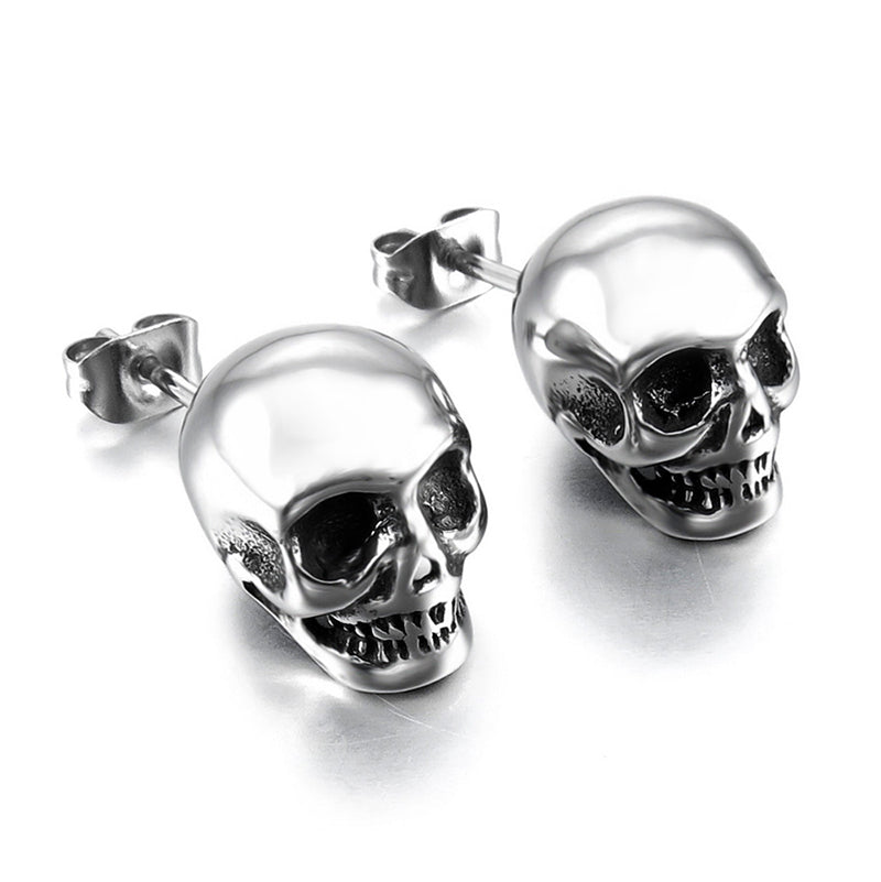 Skull Earrings - Creepy Goth