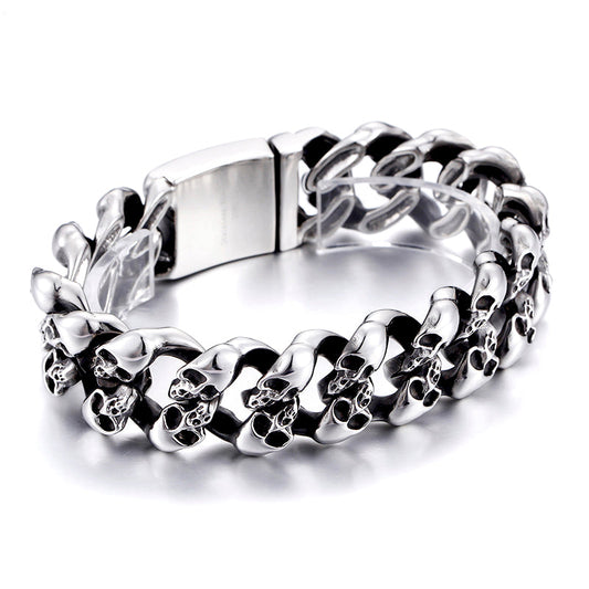 Spectral Skull Bracelet