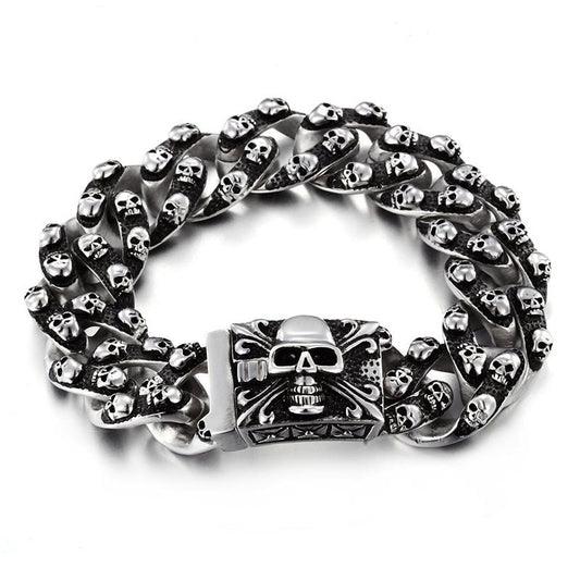 Infinite Skull Bracelet