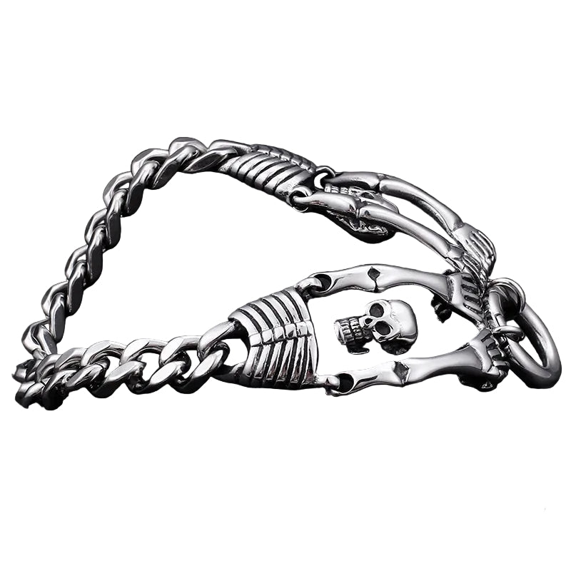 Linked Skeleton Bracelet