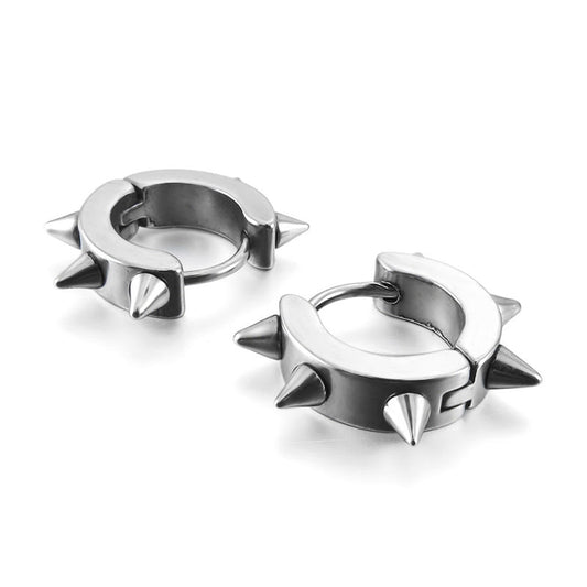 Spiked Earrings - Creepy Goth