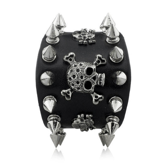 Dark Skull Cuff Bracelet