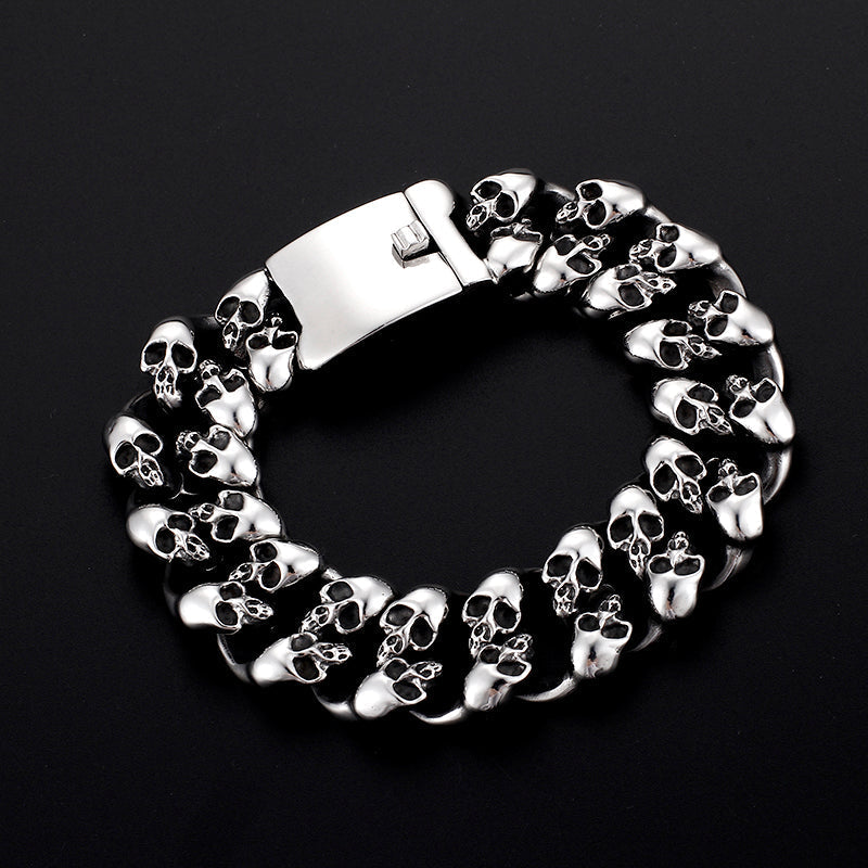 Spectral Skull Bracelet