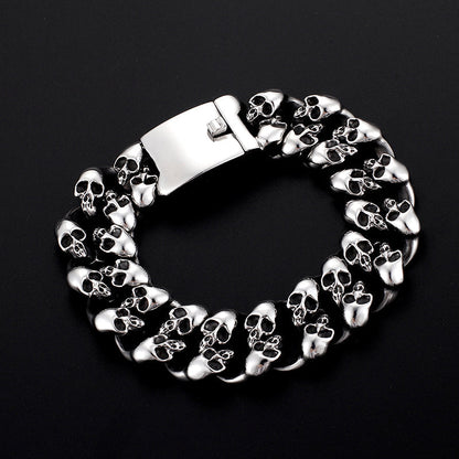 Spectral Skull Bracelet