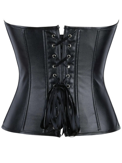 Gothic Punk Zipper Corset
