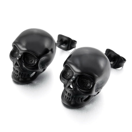 Skull Earrings - Creepy Goth