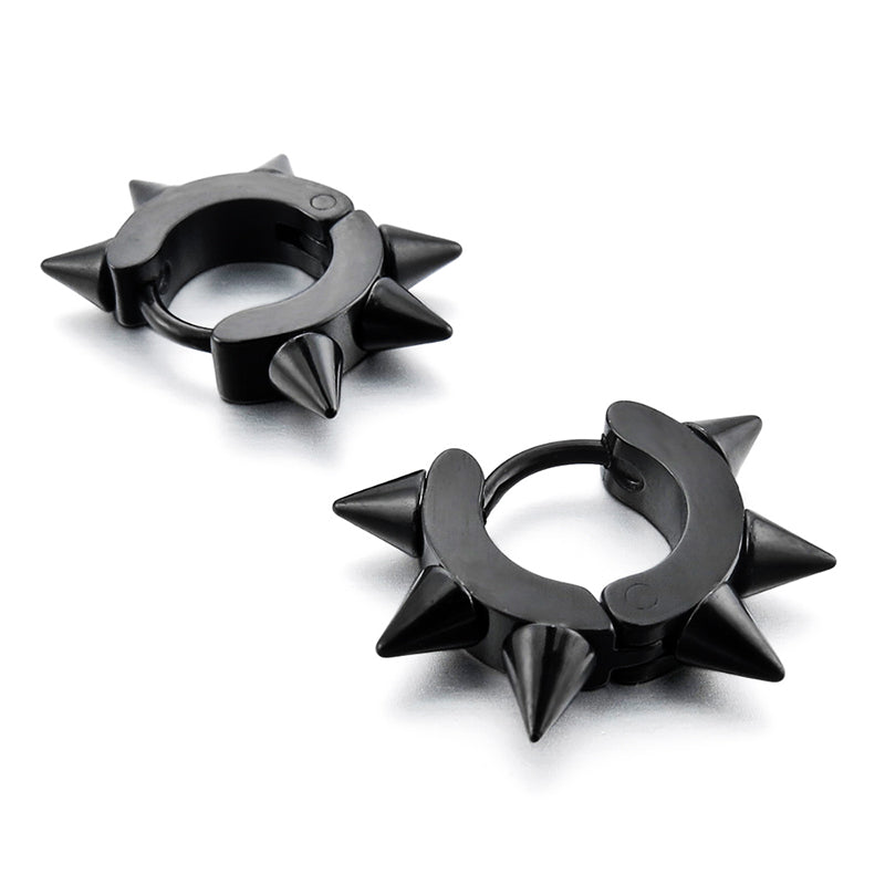 Spiked Earrings - Creepy Goth