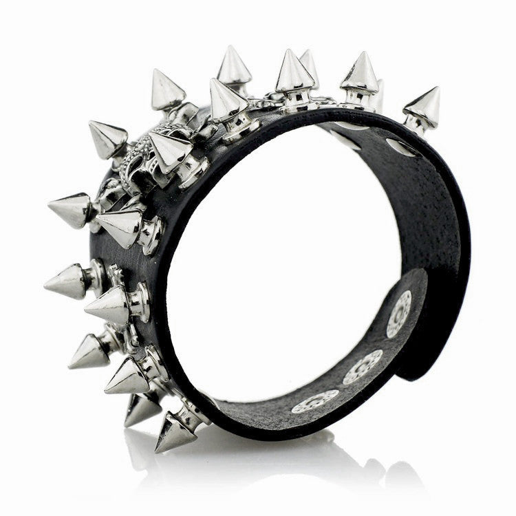 Dark Skull Cuff Bracelet