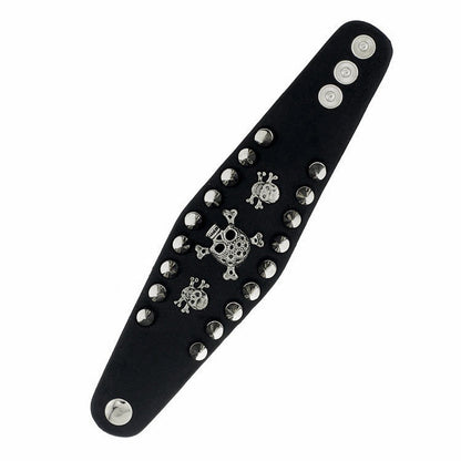 Dark Skull Cuff Bracelet