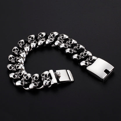 Spectral Skull Bracelet
