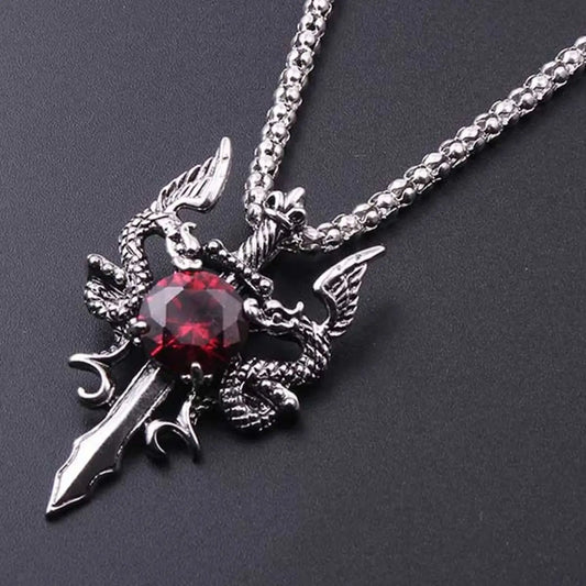 Unisex Gothic Necklace - primary lifestyle photo
