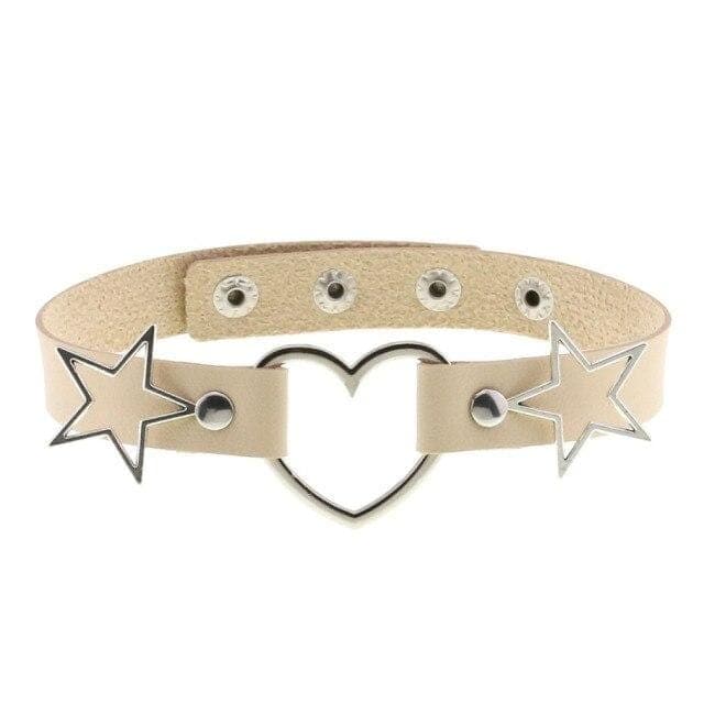 Cosmic Love Gothic Choker Necklace - Creepy Goth