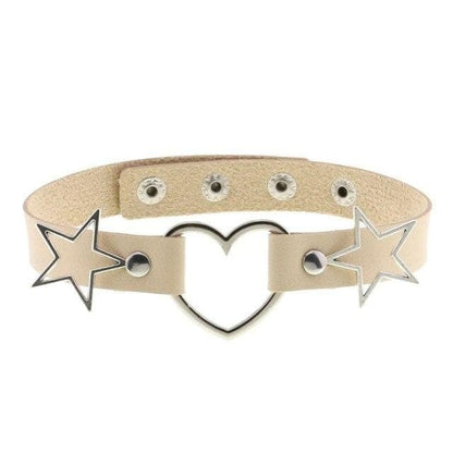 Cosmic Love Gothic Choker Necklace - Creepy Goth