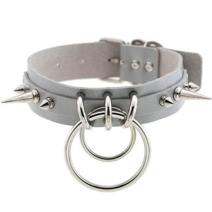 Refined Gothmetal Choker - Creepy Goth