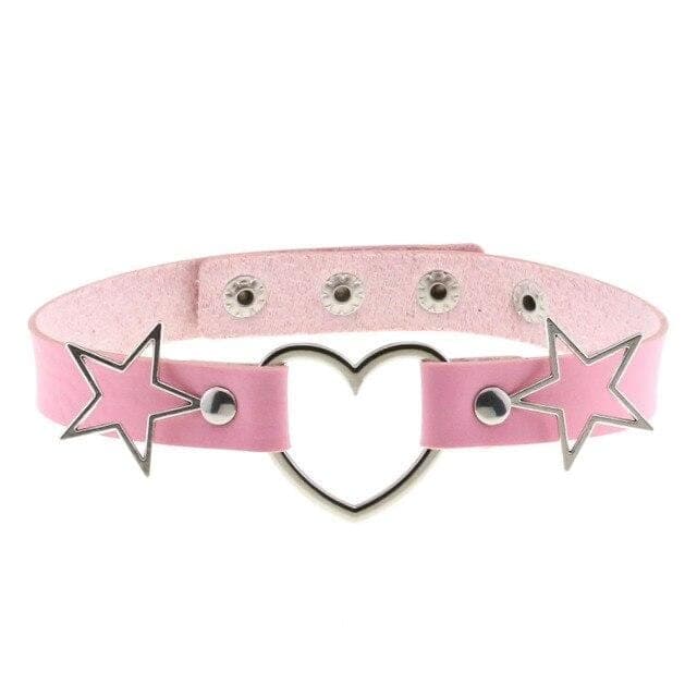 Cosmic Love Gothic Choker Necklace - Creepy Goth