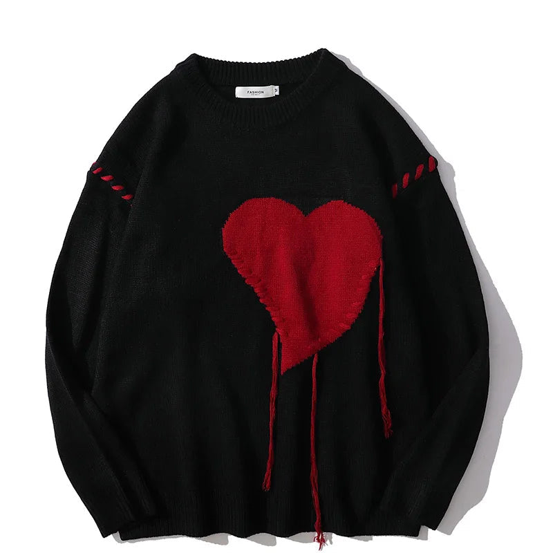 Unisex Love Jumper - front studio view (1 of 2)