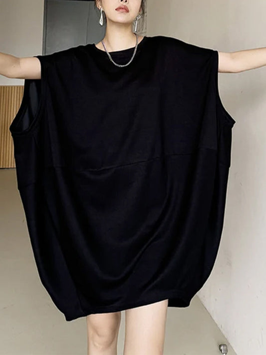 Women's Oversized Dress Black
