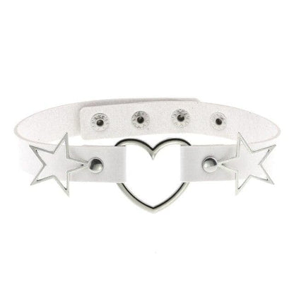 Cosmic Love Gothic Choker Necklace - Creepy Goth