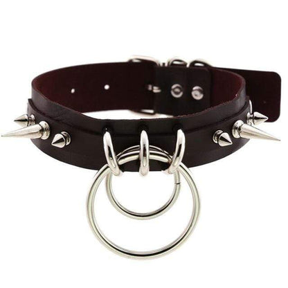 Refined Gothmetal Choker - Creepy Goth
