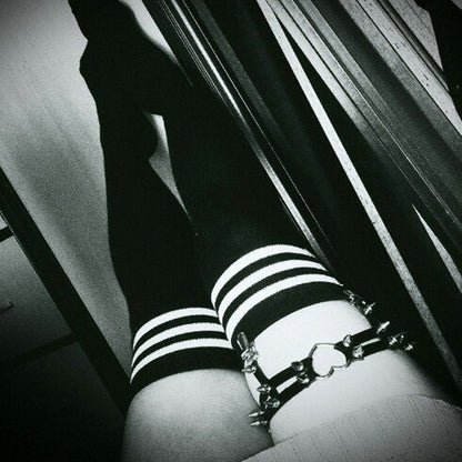 Punk Heart Garter Harness