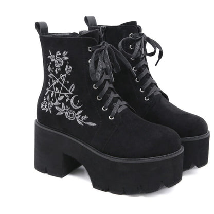 The Forest Witch Boots - front studio view (1 of 6)