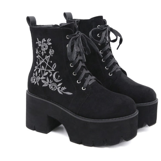 The Forest Witch Boots - front studio view (1 of 6)
